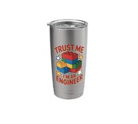 I'm an Engineer Brick Builder Building Block Stainless Steel Insulated Tumbler