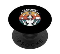 I'm An Expert At Juggling Balls Fun Humor PopSockets Adhesive PopGrip