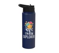 I'm an Explorer - Astronaut Universe Planets Space Stainless Steel Insulated Water Bottle
