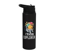 I'm an Explorer - Astronaut Universe Planets Space Stainless Steel Insulated Water Bottle