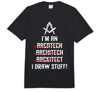 I'm an I Draw Stuff Building Job Architecture Architect Comfort Colors Adult Heavyweight T-Shirt