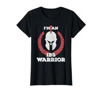 I'm an IBS Warrior Irritable Bowel Syndrome Awareness Value Graphic T-Shirt, Women, Black, S