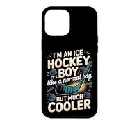 I'm an Ice Hockey Boy Ice Hockey Player Puck Case for iPhone 12 Pro Max