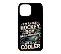 I'm an Ice Hockey Boy Ice Hockey Player Puck Case for iPhone 13 Pro Max