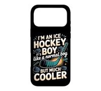 I'm an Ice Hockey Boy Ice Hockey Player Puck Case for iPhone 17 Pro Max