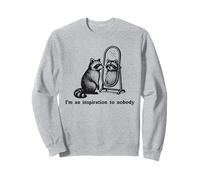 I'm An Inspiration To Nobody Trash Panda Lover Sweatshirt