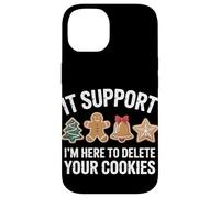 Im An IT Im Here To Delete Your Cookies Christmas Case for iPhone 14