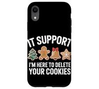 Im An IT Im Here To Delete Your Cookies Christmas Case for iPhone XR
