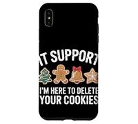Im An IT Im Here To Delete Your Cookies Christmas Case for iPhone XS Max