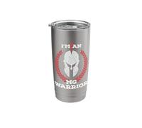 I'm an MG Warrior Myasthenia Gravis Awareness Stainless Steel Insulated Tumbler