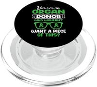 I'm an Organ Donor. Who wouldn't want a piece of this? PopSockets PopGrip for MagSafe