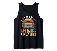 Im an R&B Kinda Girl Retro Music Lover Tank Top