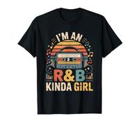 Im an R&B Kinda Girl Retro Music Lover Value Graphic T-Shirt