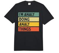 I'm Analy Doing Analy Things Funny Personalized Quote Comfort Colors Adult Heavyweight T-Shirt