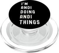 I'm Andi Doing Andi Things PopSockets PopGrip for MagSafe