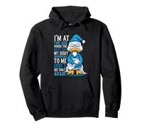 I'M At Age Where Next Day My Body Whispers, Funny Duck Aging Pullover Hoodie