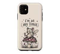 Im At My Limit Funny Mouse Fairy Wine Mushroom Case for iPhone 11