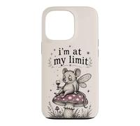 Im At My Limit Funny Mouse Fairy Wine Mushroom Case for iPhone 13 Pro