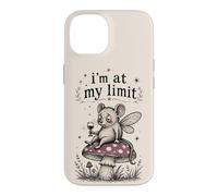 Im At My Limit Funny Mouse Fairy Wine Mushroom Case for iPhone 14