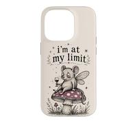 Im At My Limit Funny Mouse Fairy Wine Mushroom Case for iPhone 14 Pro
