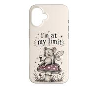 Im At My Limit Funny Mouse Fairy Wine Mushroom Case for iPhone 16