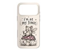 Im At My Limit Funny Mouse Fairy Wine Mushroom Case for iPhone 17 Pro Max
