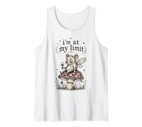 Im At My Limit Funny Mouse Fairy Wine Mushroom Tank Top