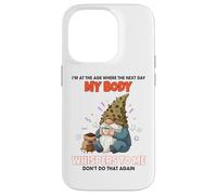 I'm at the age where the next day my body whispers to me Case for iPhone 14 Pro