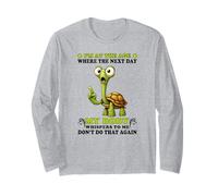 I'm at the age where the next day my body whispers to me Long Sleeve T-Shirt