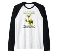 I'm at the age where the next day my body whispers to me Raglan Baseball Tee