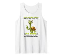 I'm at the age where the next day my body whispers to me Tank Top