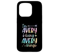 I'm Avery Doing Avery Things Personalized First Name Case for iPhone 15 Pro