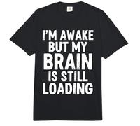I'm Awake But My Brain is Still Loading Funny Comfort Colors Adult Heavyweight T-Shirt
