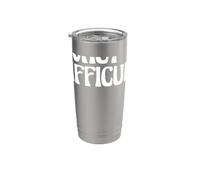 I'm Awake Respect My Privacy During This Difficult Time Stainless Steel Insulated Tumbler
