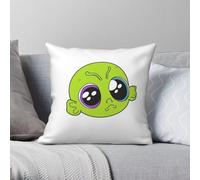 I'm Baby Alien Square Pillowcase Polyester Linen Velvet Creative Zip Decor Home Cushion Case