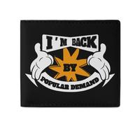 I'm Back by Popular Demand Bifold Wallet Front Pocket with Money and Credit Card Holder for Men Women