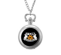 I'm Back by Popular Demand Vintage Pocket Watch with Chain Arabic Numerals Scale Quartz Pocket Watches Gifts for Men Women
