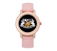I'm Back by Popular Demand Women's Wrist Watch Fashion Wristwatches with Pink Strap Gifts for Women Mother Wife Birthday