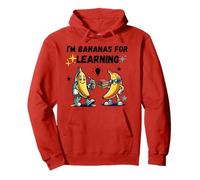 I'm bananans for learning back to school teacher, student Pullover Hoodie