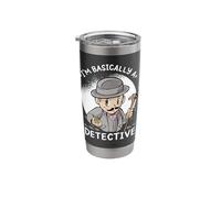 I'm Basically a Detective Investigation Stainless Steel Insulated Tumbler