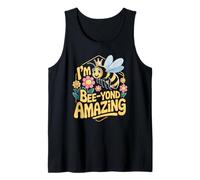 Im Beeyond Amazing Cute Bee Quote Tank Top