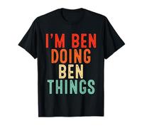 I'm Ben Doing Ben Things Funny Gifts Christmas Idea T-Shirt