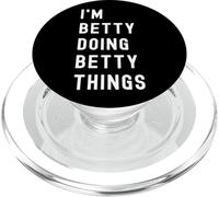I'm Betty Doing Betty Things PopSockets PopGrip for MagSafe