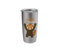 I'm Big and Scary Red Panda Stainless Steel Insulated Tumbler