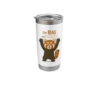 I'm Big and Scary Red Panda Stainless Steel Insulated Tumbler