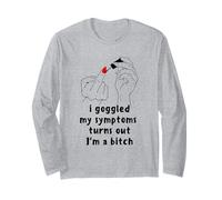 I'm Bitch Manicure Fuck You Woman Middle Finger Long Sleeve T-Shirt