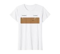 I'm Board. I'm Knot. Value Graphic T-Shirt, Women, White, L