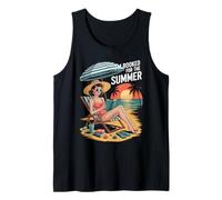 I'm Booked For The Summer Book Girl Beach Holiday Tank Top