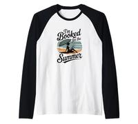 I'm Booked for The Summer, Reading Book Lover Raglan Baseball Tee