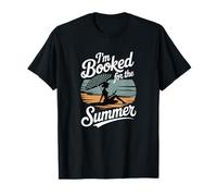 I'm Booked for The Summer, Reading Book Lover T-Shirt